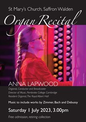Anna Lapwood Organ Recital 1st