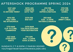 Aftershock Programme Spring 20
